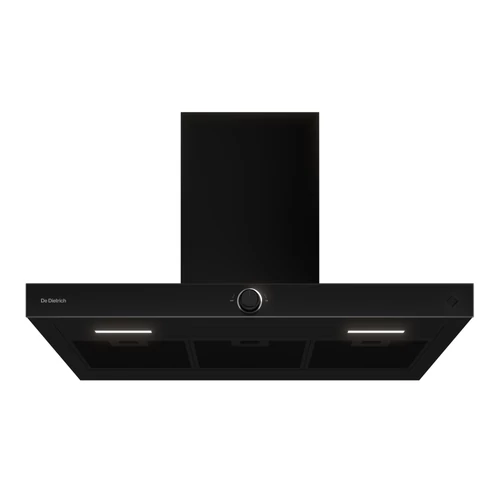 De Dietrich fali páraelszívó, 90 cm, forgókapcsoló, infinite black