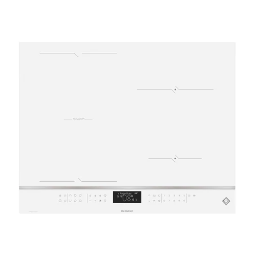 De Dietrich indukciós főzőlap, 65 cm, 4 zóna (1 horiZone), LCD, eternal white