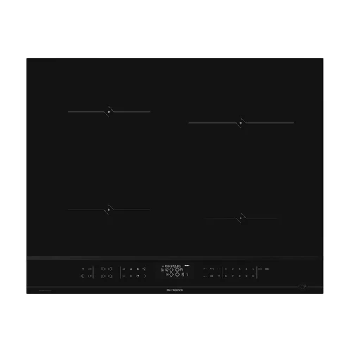 De Dietrich indukciós főzőlap, 65 cm, 4 zóna, LCD, infinite black