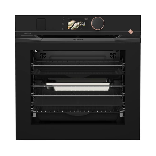 De Dietrich kombinált pirolitikus gőzsütő, 73 l, 19 funkció, 135 auto recept, TFT, heritage