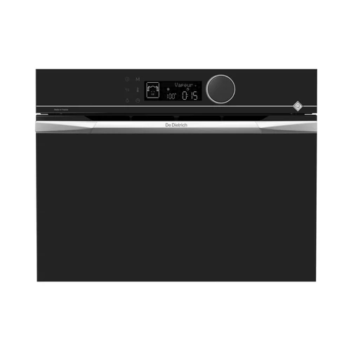 De Dietrich kompakt kombinált sütő gőzfunkcióval, gőztisztítás, 29 l, 4 funkció, 32 auto recept, LCD, stellar steel
