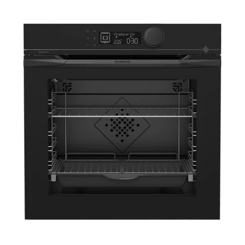 De Dietrich multifunkciós sütő, gőztisztítás, 73 l, 12 funkció, 70 auto recept, LCD, infinite black