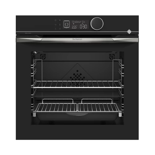 De Dietrich pirolitikus sütő, 73 l, 12 funkció, 70 auto recept, LCD, stellar steel