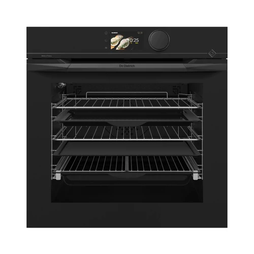 De Dietrich pirolitikus sütő, 73 l, 13 funkció, 150 auto recept, TFT, WiFi, infinite black