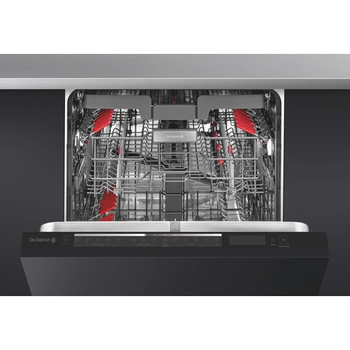 De Dietrich beépíthető mosogatógép, 60 cm, 16 teríték, 9 program, 6 hőmérséklet, B energiaosztály