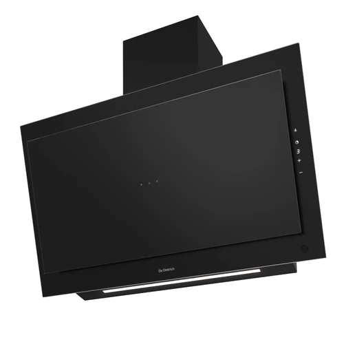 De Dietrich vertikális páraelszívó, 90 cm, érintő+mozgásvezérlés, infinite black