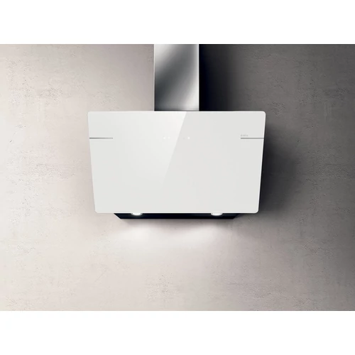 ELICA L`ESSENZA WH/A/90 fali páraelszívó, design, 90 cm, fehér üveg