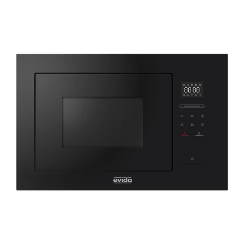 EVIDO COMFORT 45MB beépíthető mikrohullámú sütő, 25 l, érintőszenzor, fekete