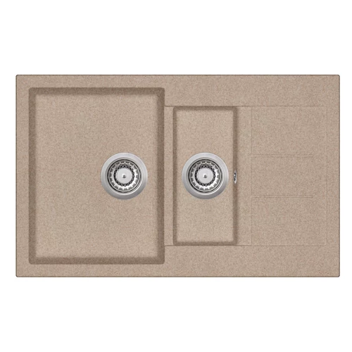 EVIDO Cubo 6S compact gránit mosogató800x500 avena