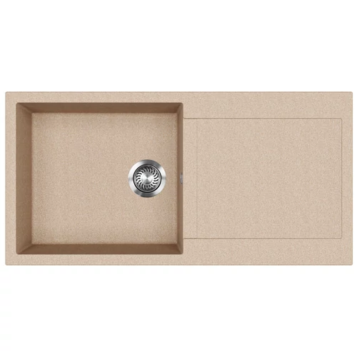 EVIDO Cubo XL 6S gránit mosogató, 1000 x 500 mm, avena