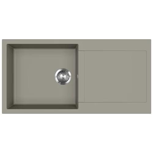 EVIDO Cubo XL 6S gránit mosogató, 1000 x 500 mm, platina