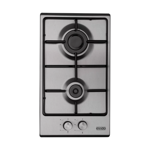 EVIDO DOMINO-G 32X,gáz főzőlap,30cm,inox