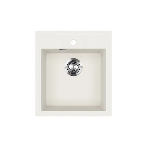 EVIDO EASY 45 gránit mosogató, 460 x 515 mm, fehér