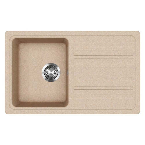 EVIDO Home 45S gránit mosogató, 765 x 460mm, avena