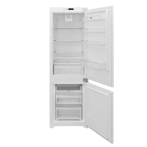 EVIDO IGLOO 332W beépíthető hűtő és fagyasztó, 54x177 cm, 2 ajtós, 242 l, E energiaosztály, fordítható ajtó, fehér