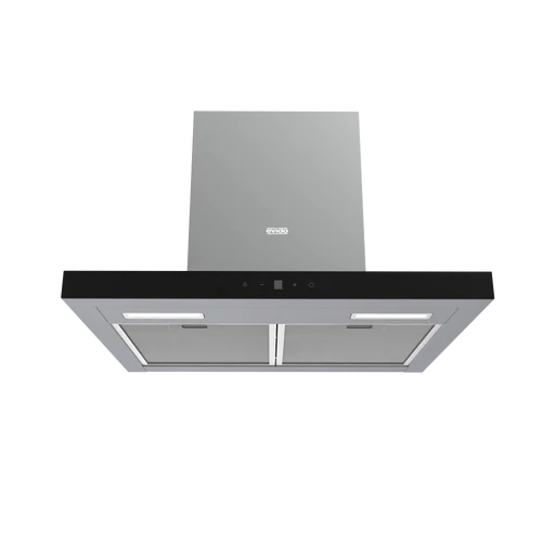 EVIDO LINE 60B fali páraelszívó, 60 cm, érintőszenzor, fekete üveg/inox