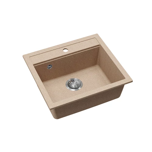 EVIDO Quadro 6 gránit mosogató, 562 x 510mm, avena