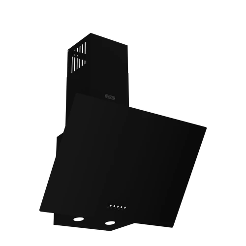 EVIDO SKY 60B vertikális fali páraelszívó, 60 cm, fekete üveg