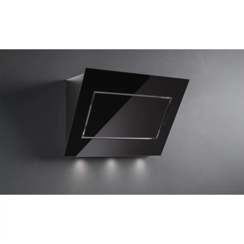 FALMEC QUASAR fali páraelszívó, 80 cm, fekete üveg