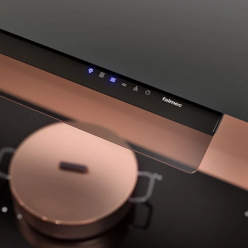 Falmec VIRGOLA TOUCH 90 cm beépíthető páraelszívó, fekete