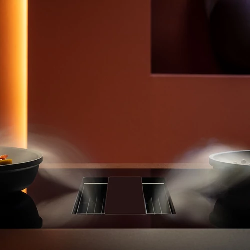 Falmec ZERO EASY 84 cm indukciós főzőlap beépített elszívóval (keringetés), 2 bridge és 2 normál zóna