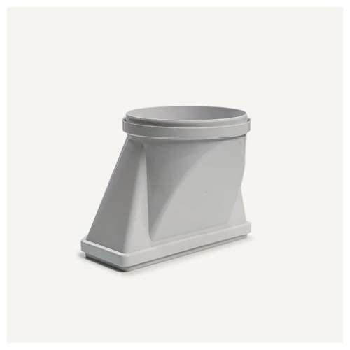 Falmec átalakító csatlakozó/toldó idom, D=150mm / 220x90 mm