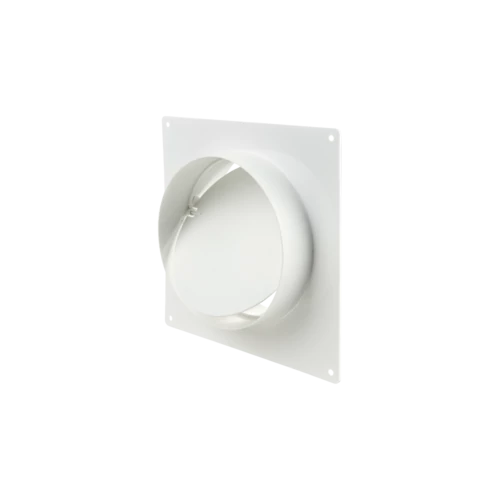 Kör légcsatorna csőkapcsoló beépítőkerettel visszacsapó szeleppel, 150 mm