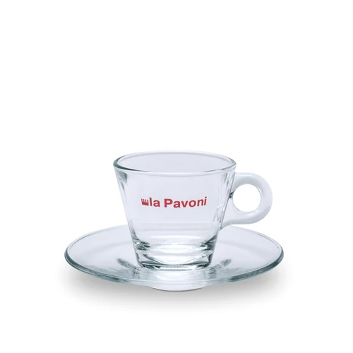 La Pavoni üveg csésze
