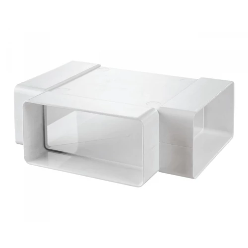 Laposcsatorna vízszintes T-idom, 60x204 mm