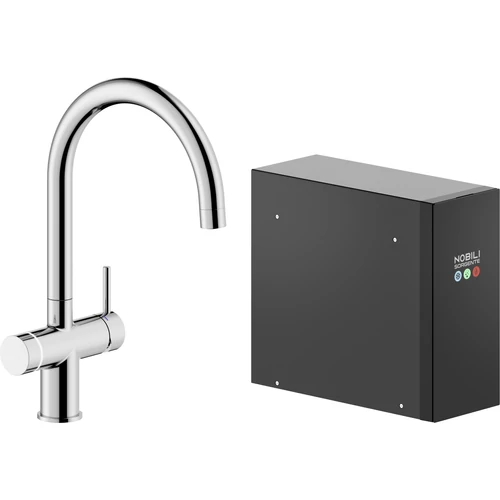 NOBILI SORGENTE FRIZZA & BOLLE csaptelep, króm, ALL-IN-ONE rendszerrel