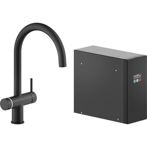 NOBILI SORGENTE FRIZZA & BOLLE csaptelep, mora matt, ALL-IN-ONE rendszerrel
