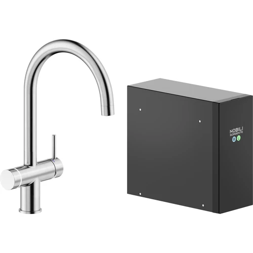 NOBILI SORGENTE FRIZZA csaptelep, inox, hűtő és szódakészítő rendszerrel