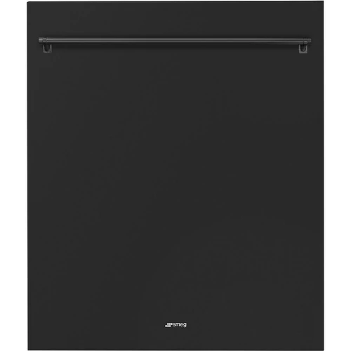 SMEG AJTÓLAP MOSOGATÓGÉPHEZ, teljesen beépíthető, 60 cm-es mosogatógépekhez, 82 cm magas, matt fekete