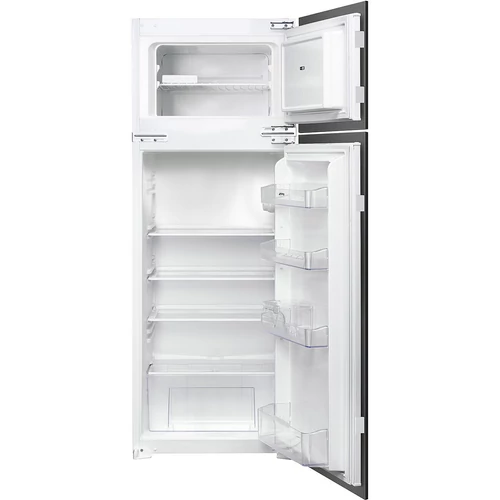 SMEG BEÉPÍTHETŐ HŰTŐ ÉS FAGYASZTÓ, 54x144,5 cm, fordítható ajtó, palacktartó, fehér