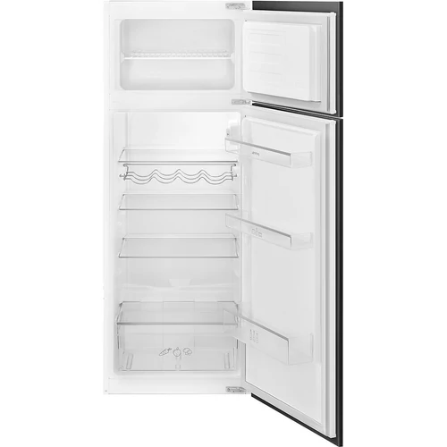 SMEG BEÉPÍTHETŐ HŰTŐ ÉS FAGYASZTÓ, 54x144,8 cm, fordítható ajtó, palacktartó, fehér