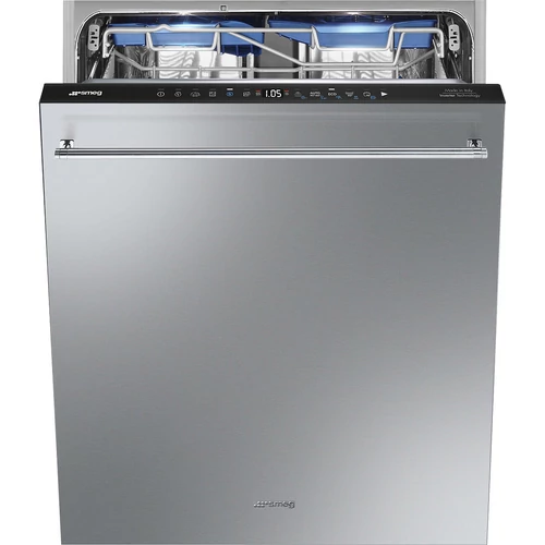 SMEG BEÉPÍTHETŐ MOSOGATÓGÉP, 60 cm, 13 teríték, 10+1 funkció, 7 hőmérséklet, 42dB, inox front és fogantyú