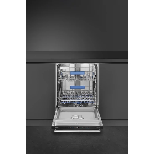 SMEG BEÉPÍTHETŐ MOSOGATÓGÉP, 60 cm, 13 teríték, 10+1 funkció, 7 hőmérséklet, 43dB, inox front és fogantyú