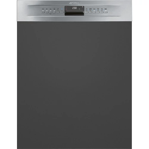 SMEG BEÉPÍTHETŐ MOSOGATÓGÉP, félintegrált, 60 cm, 13 teríték, 10+1 funkció, 7 hőmérséklet, 3 FlexiDuo kosár, inox panel