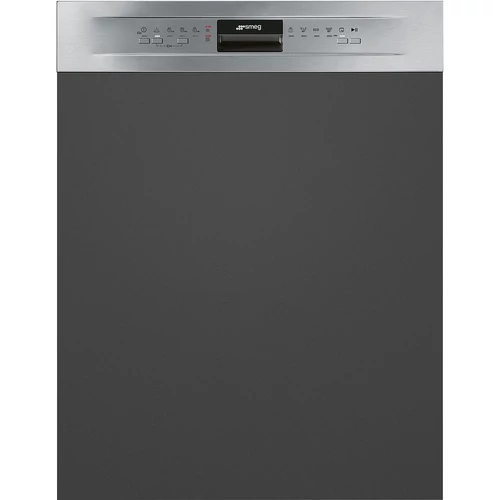 SMEG BEÉPÍTHETŐ MOSOGATÓGÉP, félintegrált, 60 cm, 13 teríték, 5 funkció, 3 hőmérséklet, inox panel