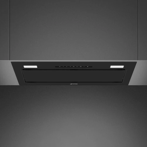 SMEG BEÉPÍTHETŐ PÁRAELSZÍVÓ, Universal design, 60 cm, matt fekete