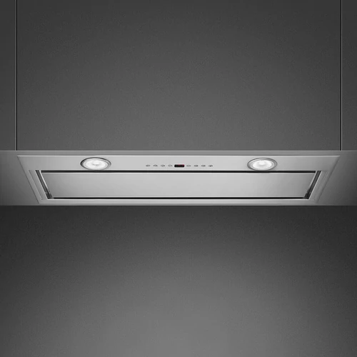 SMEG UNIVERSALE design beépíthető páraelszívó, 70 cm, inox