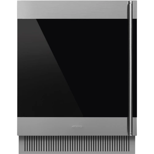 SMEG BORHŰTŐ, Classic design, 82-87 cm, bal oldali pántok, inox