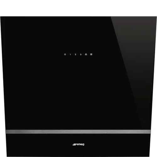 SMEG DESIGN PÁRAELSZÍVÓ, Universal design, 60 cm, fekete