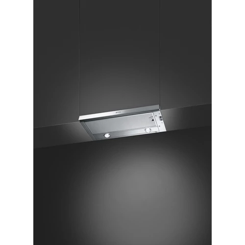 SMEG DESIGN PÁRAELSZÍVÓ, Linea design, 60 cm, mélyfekete üveg
