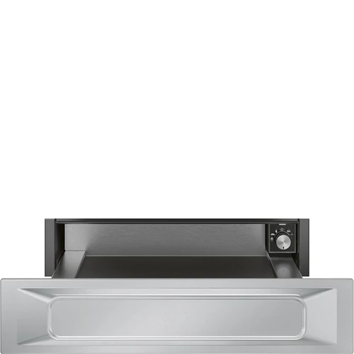 SMEG EDÉNYMELEGÍTŐ FIÓK, Victoria design, 15 cm, inox