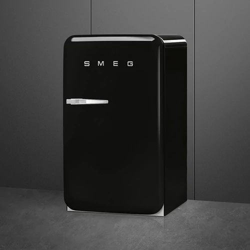 SMEG HAPPY BAR, retro, 54,5x98 cm, jobb oldali pántok, fekete