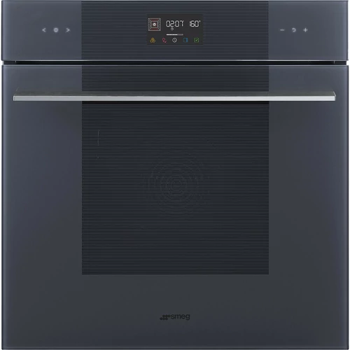 SMEG HŐLÉGKEVERÉSES SÜTŐ, Linea design, Galileo, 60 cm, ES LCD, neptune szürke üveg