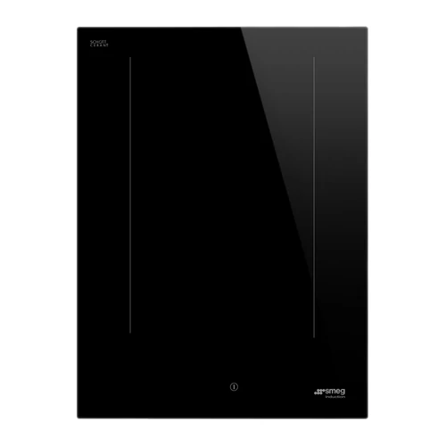 SMEG INDUKCIÓS FŐZŐLAP, Universal design, 38 cm, 2 főzőzóna, 1 MultiZone híd zóna, fekete üveg