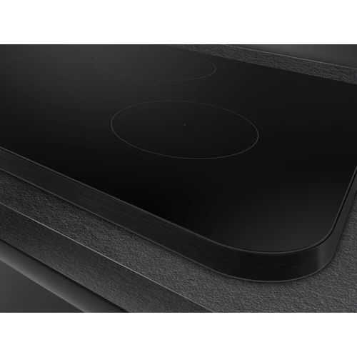 SMEG INDUKCIÓS FŐZŐLAP, Isola design, Alta kollekció, 80 cm, 4 főzőzóna, 1 MultiZone, fekete üveg/matt fekete