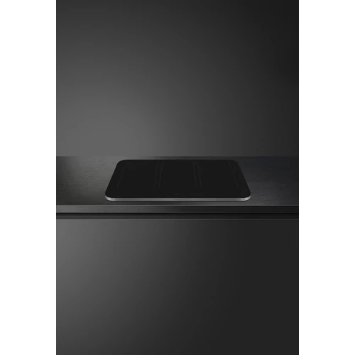 SMEG INDUKCIÓS FŐZŐLAP, Isola design, Alta kollekció, 90 cm, 6 főzőzóna, 3 MultiZone, fekete üveg/inox